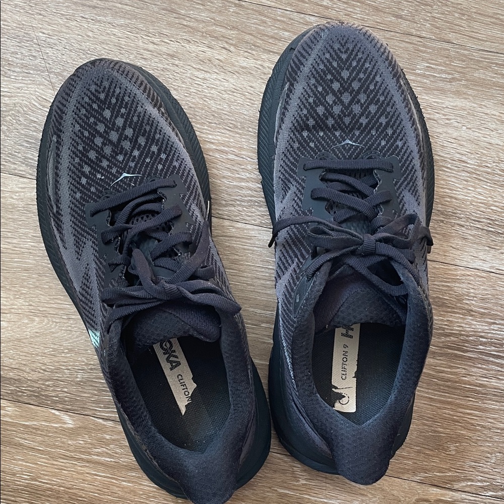 Hoka Black Athletic Shoes
